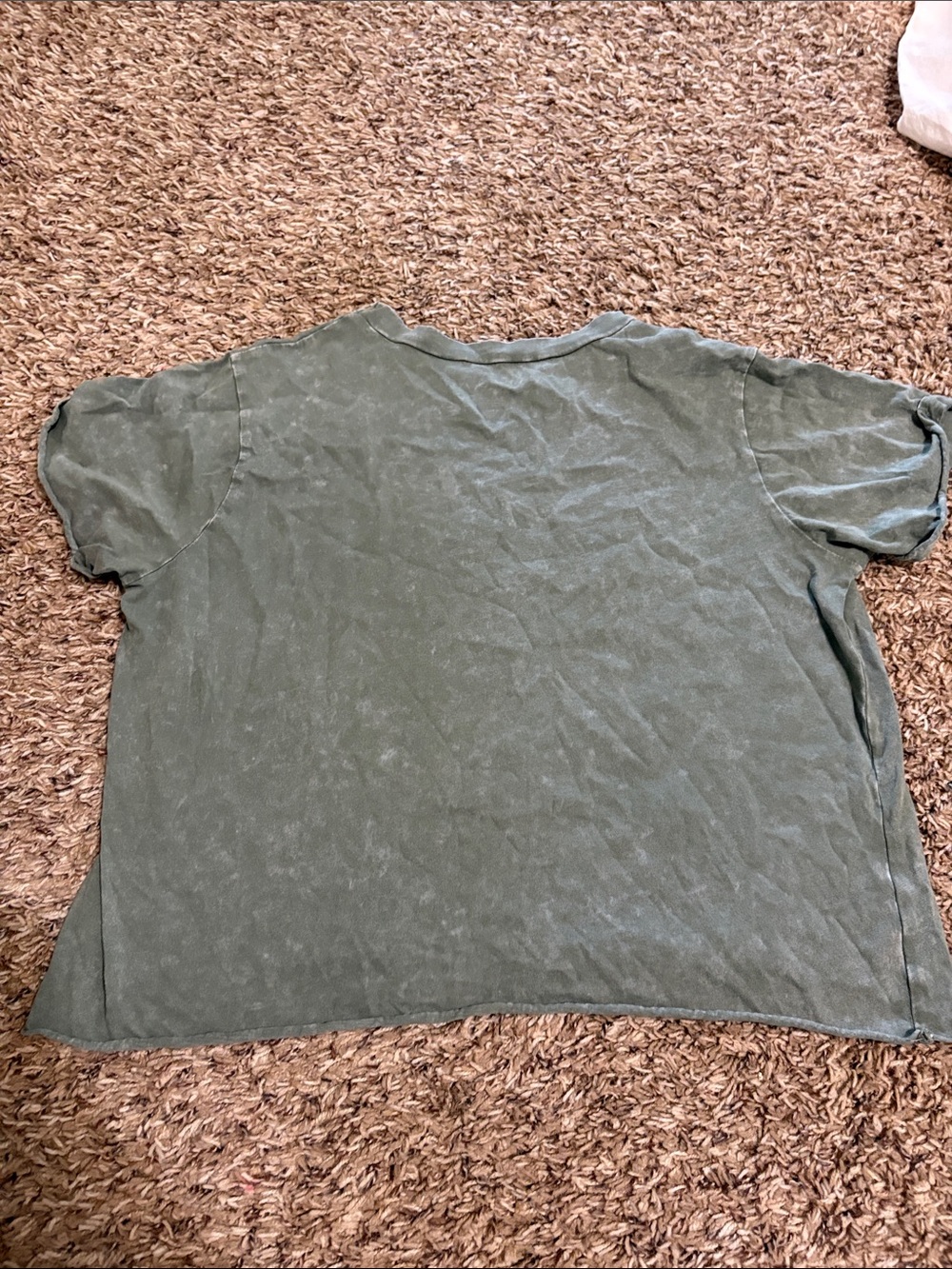 Washed Olive Short-Sleeve Women’s Tee